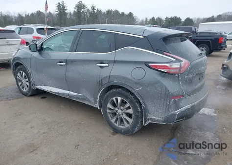 2015 Nissan Murano S из США, поврежденный, VIN 5N1AZ2MH9FN257087
